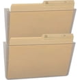 thumbnail image 1 of Wall File Organizer, Home Office Wall Pockets, Hanging File Holders, Desk Space Saver, Clear File Organizer, 1 of 1