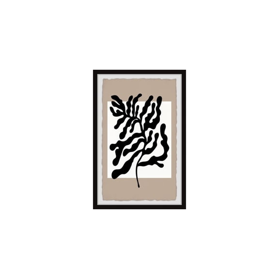 HomeStock Zen Zone Blooming Everyday Framed Painting Print, Wall Art, Canvas Print, Framed Prints, Wall Hanging Prints for Living Room - 30"L x 1.5"D x 45"H