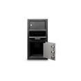 thumbnail image 1 of Handcrafted Haven High-Security Depository Safe with Combination Lock, Anti-Fish Baffle, Solid Steel Construction, and Anchor Holes for Secure Cash and Valuables Storage, 27.5" H x 14" W x 14" D, 1 of 2