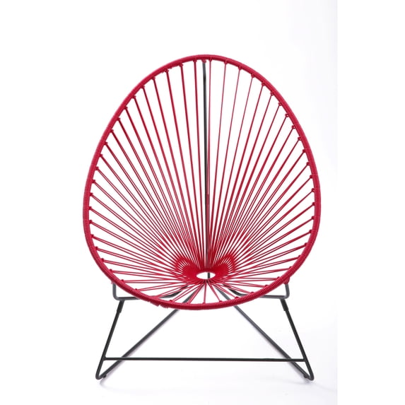 HomeStock city sleek Chair Red