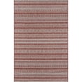 thumbnail image 1 of Striped Area Rug Brown 10x13 Ft Polypropylene Indoor Outdoor Home Decor, 1 of 4