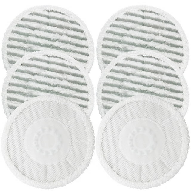 HomeTimes 6 Packs Replacement Steam Mop Pads For Shark S7020 S7000