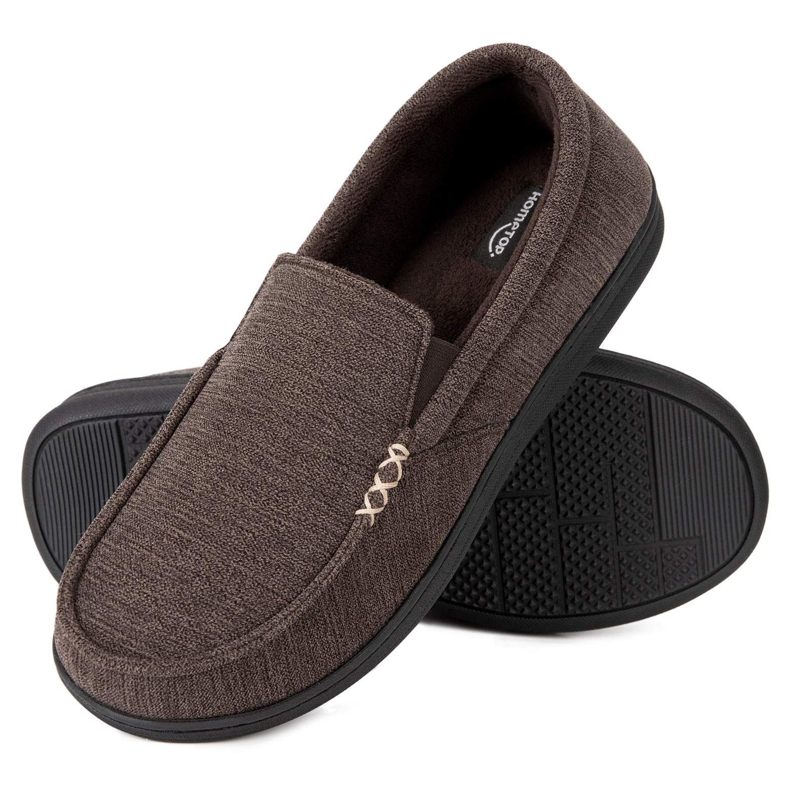 Dockers Men's Moccasin Slipper, Memory Foam, DOUGLAS UltraLight