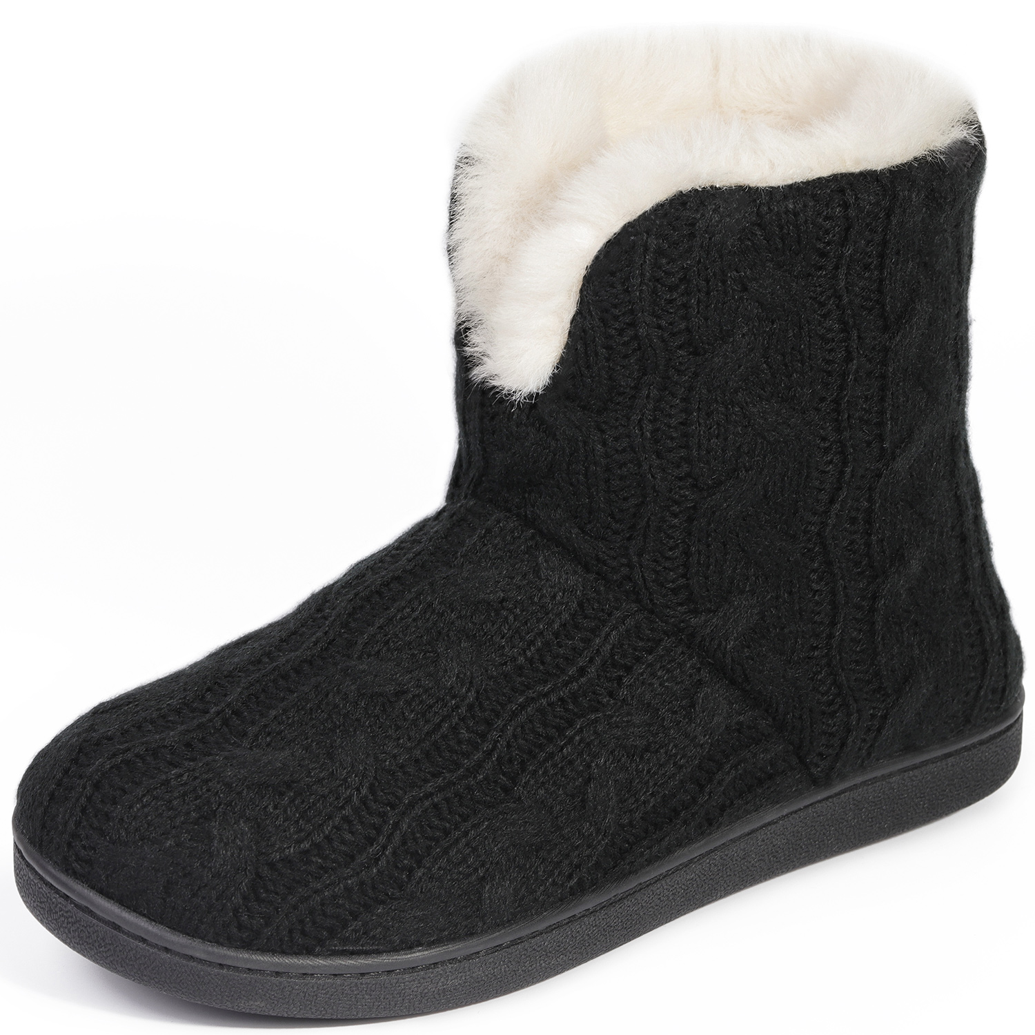 Muk Luks Women's Cable Knit Bootie