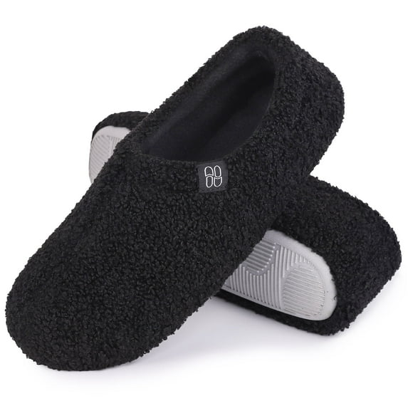 HomeTop Women's Cozy Memory Foam Loafer Slippers Indoor Outdoor