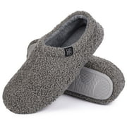 HOME TOP HomeTop Women's Cozy Memory Foam Loafer Slippers Indoor Outdoor