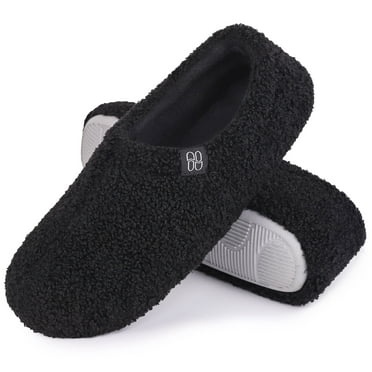 HomeTop Women's Cozy Memory Foam Loafer Slippers Indoor Outdoor