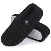 HOME TOP HomeTop Women's Cozy Memory Foam Loafer Slippers Indoor Outdoor