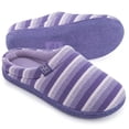 thumbnail image 1 of HomeTop Women's Knit Memory Foam Slippers Soft House Shoes with Anti-slip Sole, 1 of 8