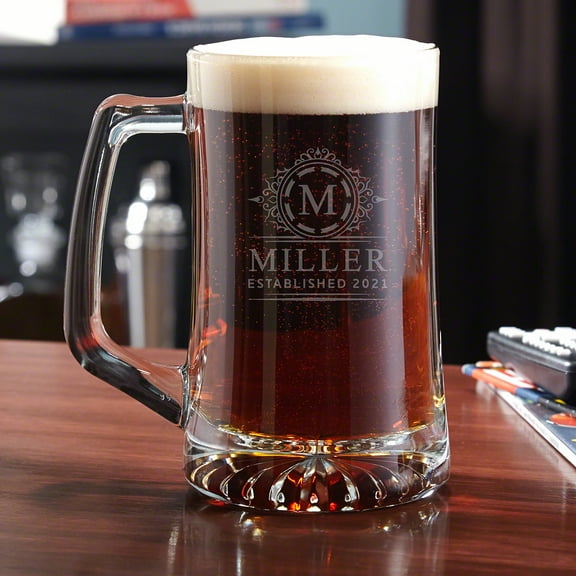 HomeWetBar Hamilton Personalized Beer Mug