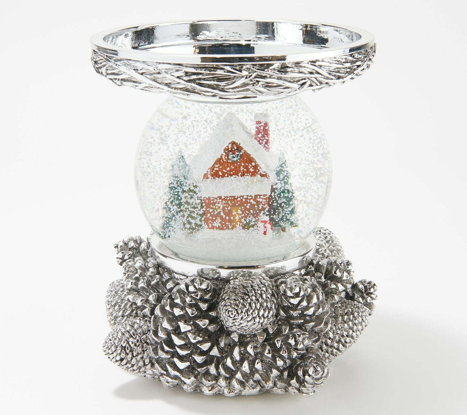 HomeWorx by Harry Slatkin Snow Globe Candle