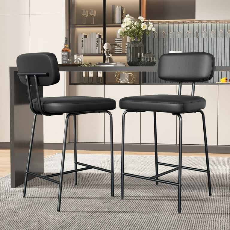 HomeZeer Bar Stools Set of 2, 26