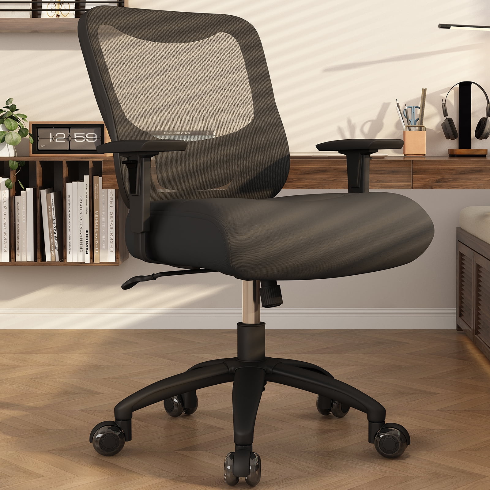 HomeZeer Big and Tall Office Chair 500lbs, Rocking Ergonomic Desk Chair