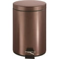 thumbnail image 1 of Simple Spaces LYP0701 Trash Can, 1.85 gal Capacity, Plastic/Stainless Steel/Steel, Venetian Bronze, Flat Lid Closure, 1 of 8
