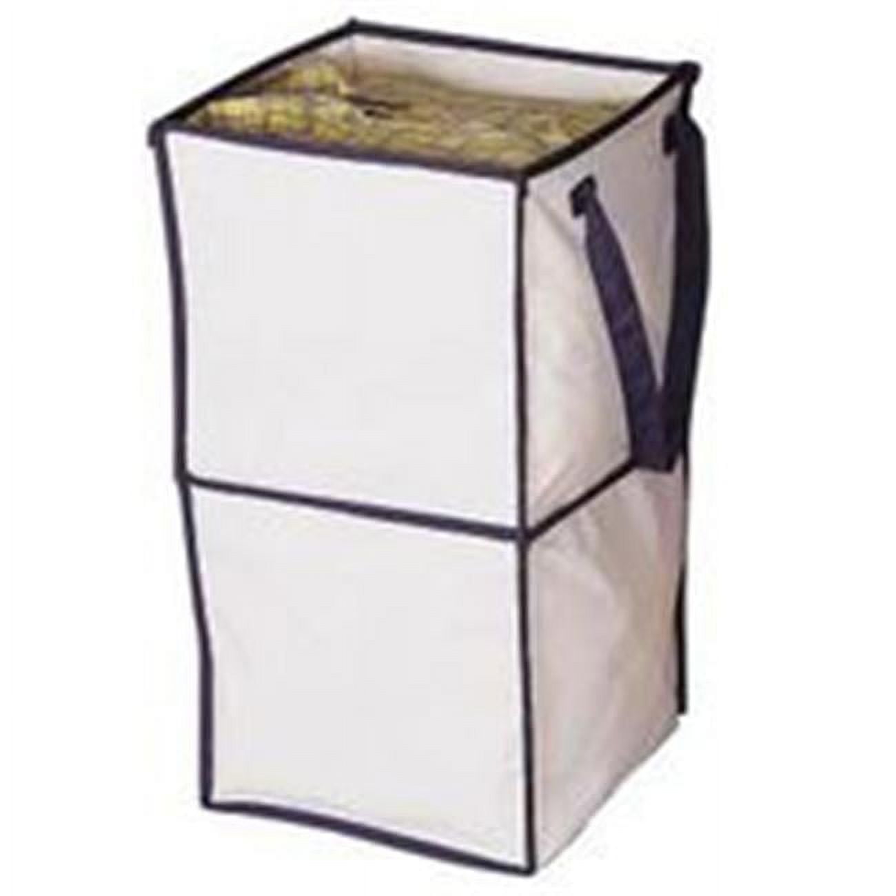 Homebasix Double Fold Canvas Storage Box CIAEC143L