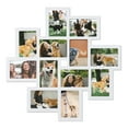 thumbnail image 1 of Homebeez 12 Slot Wall Hanging Wood Collage Picture Frame,Gallery Wall Frame Set 4*6, 1 of 6
