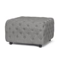thumbnail image 1 of Homebeez Large Square Upholstered Tufted Ottoman Coffee Table,Large Footrest Ottoman, 1 of 7