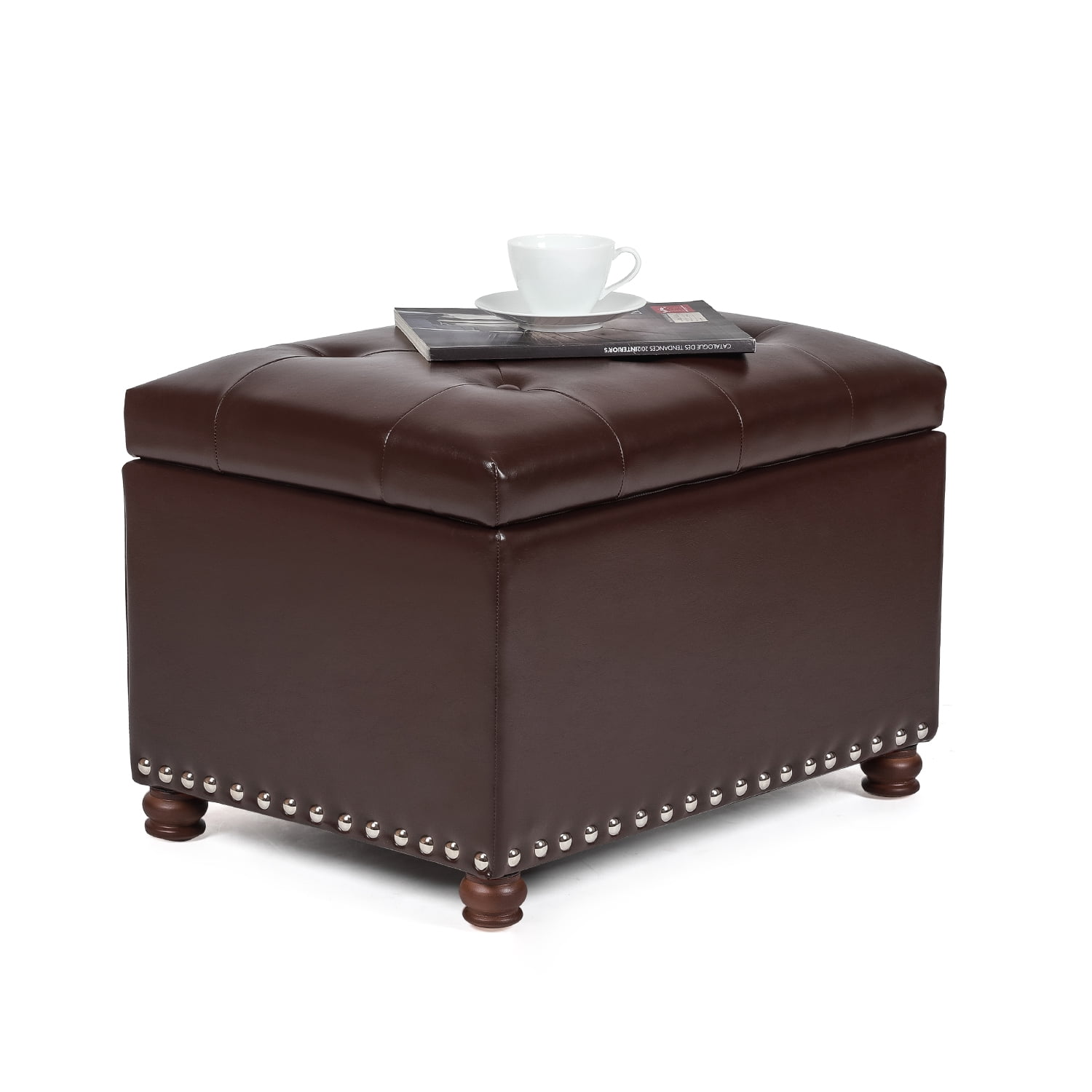 Homebeez Leather Storage Ottoman Folding Upholstered Foot Rest Stool 18 homebeez-leather-storage-ottoman-folding-upholstered-foot-rest-stool-18