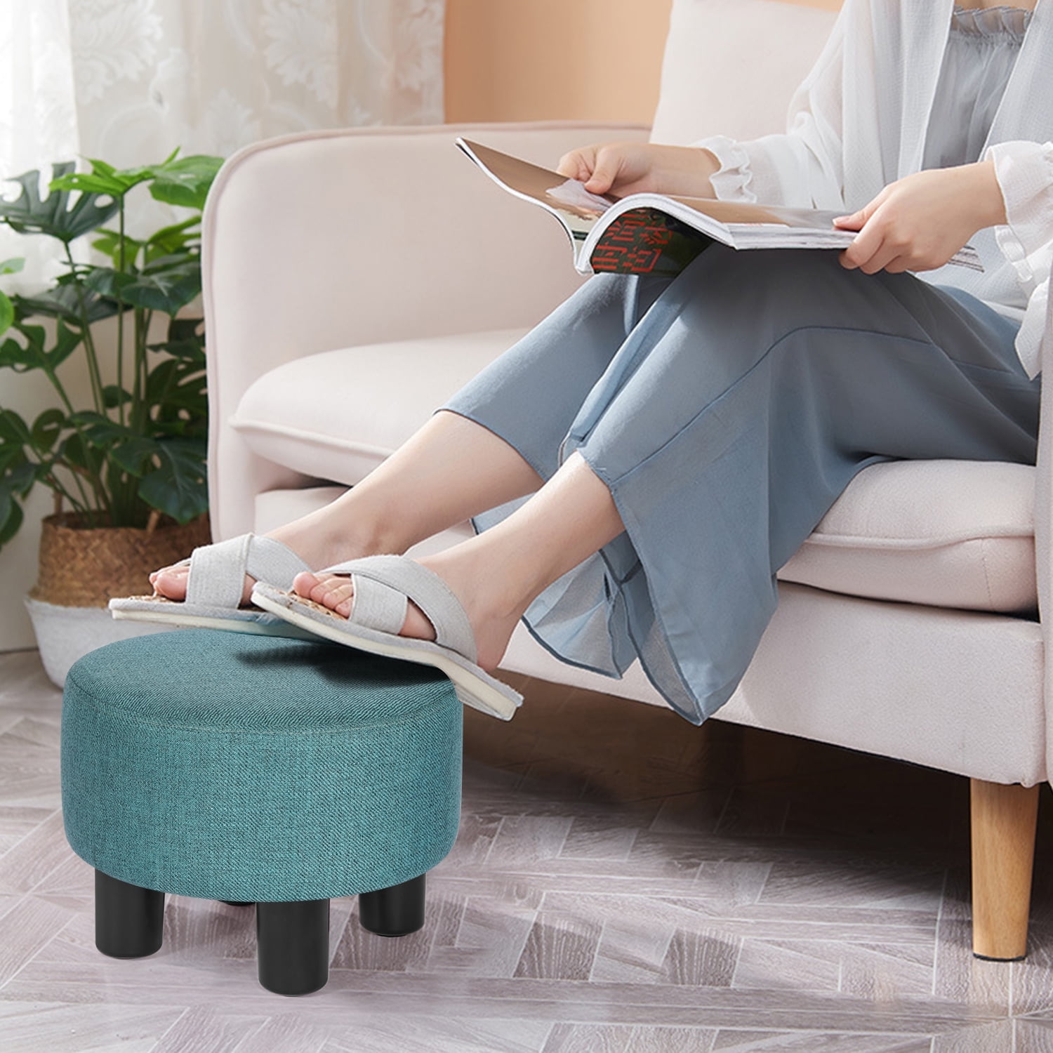 Foot stool couch deals