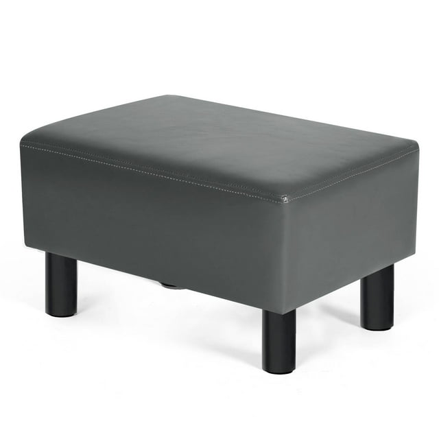 Homebeez Small Footstool Ottoman,Modern Rectangle Chair Foot Rest Foot