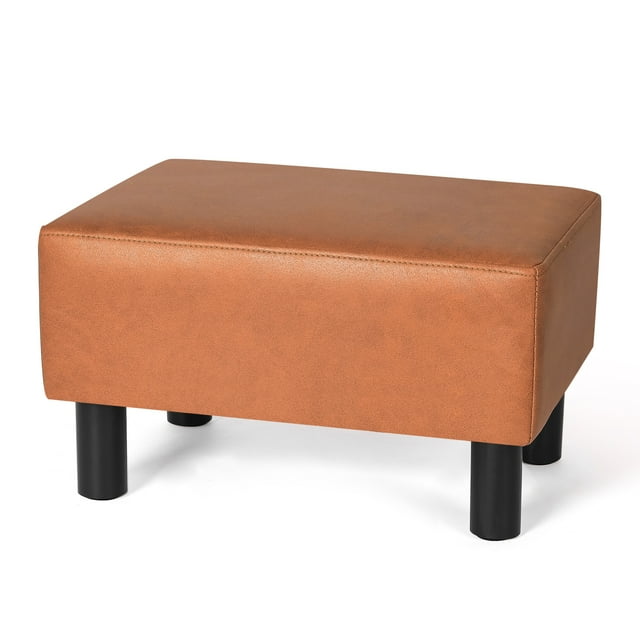 Homebeez Small Footstool Ottoman,Modern Rectangle Chair Foot Rest Foot