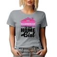 thumbnail image 1 of Homebody Girls Quote, I'm Your Home Girl, Heather Grey T-Shirt, Medium, 1 of 5