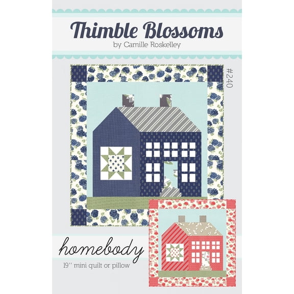 Homebody Mini & Pillow Pattern by Camille Roskelley