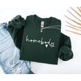 thumbnail image 1 of Homebody Sweatshirt, Cozy Sweatshirt, Woman Sweter, Homebody Sweatshirt, Cute Sweatshirt, Trendy Sweatshirt Sweatshirt All Size S-5XL, 1 of 5