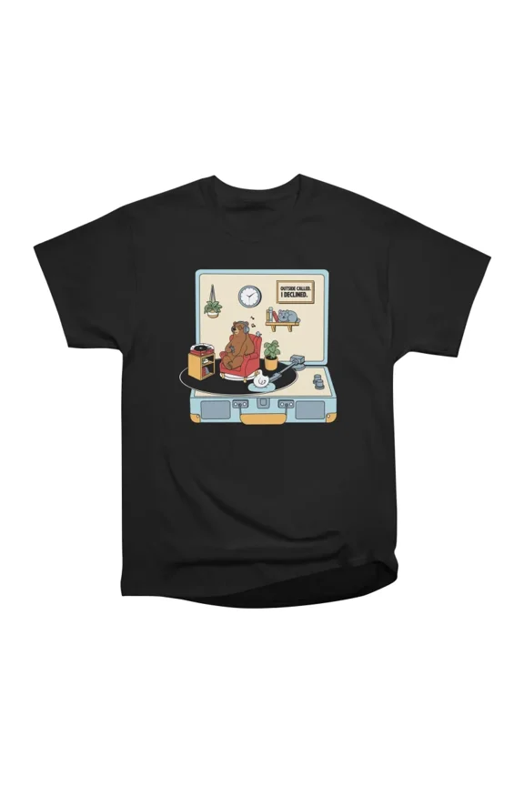 Homebody Vinyl Club T-Shirt Tee Gift For Him Merch For Her Apparel For Friend