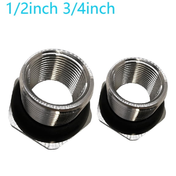 Homebrew Beer 304 Stainless Steel Weldless Bulkhead Tank Fitting /2", 3/4" 45720 YIWEI