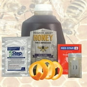 Homebrewstuff 1 Gallon Orange & Honey Mead Making Refill Kit Homebrew Recipe Batch