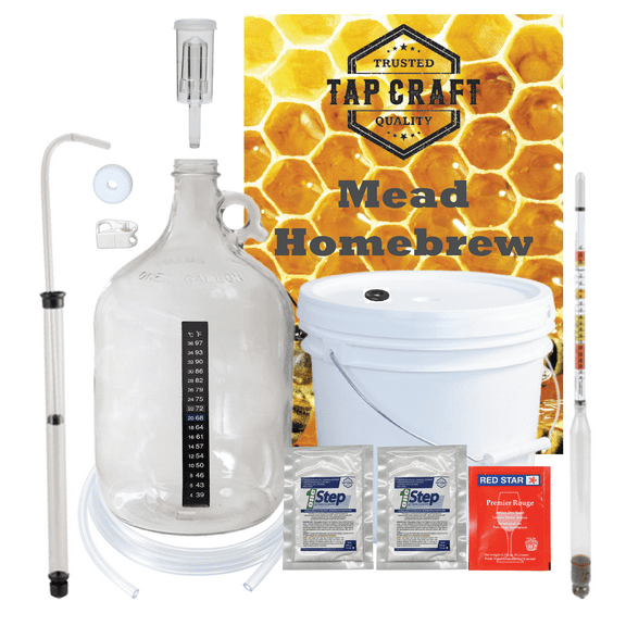 Homebrewstuff 1 Gallon Table Top Nano-Meadery Mead Starter Kit