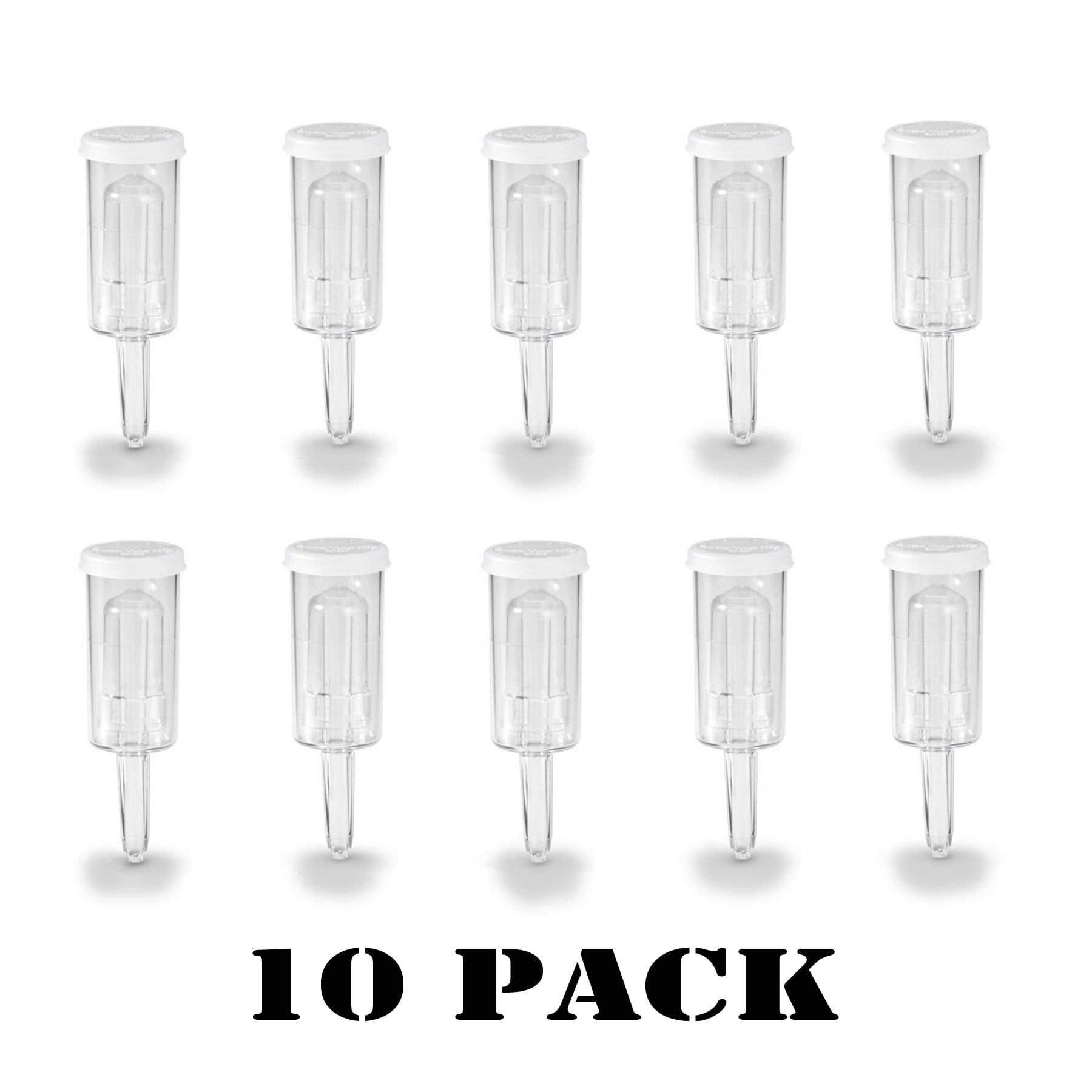 Homebrewstuff 10 Pack of 3 piece Fermentor Airlock for Homebrew Beer ...