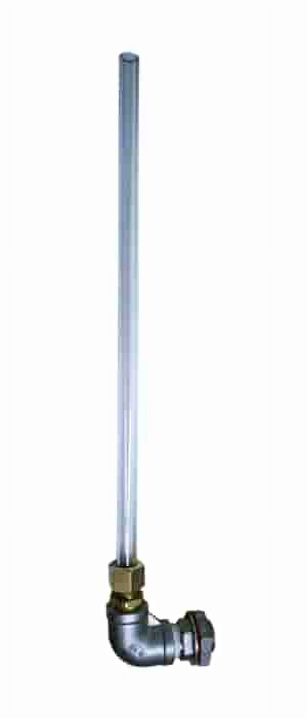 Homebrewstuff 12" Sight Glass Polycarbonate Weldless Stainless Steel