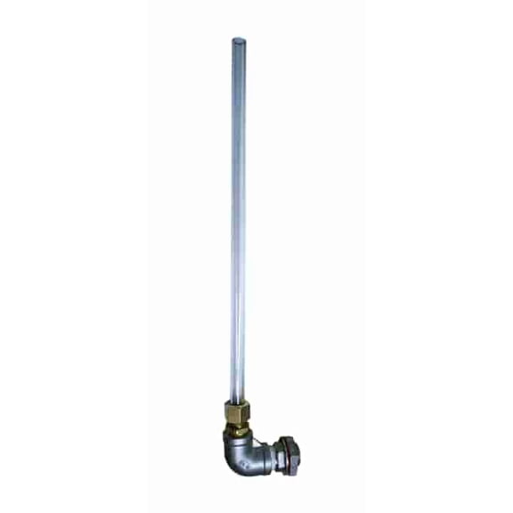 Homebrewstuff 18" Sight Glass Stainless Steel Weldless Elbow Homebrewing Kettle