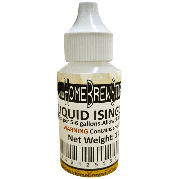 Homebrewstuff 1oz Liquid Isinglass Home Wine Making High Polish Clarifier White & Blush Wines