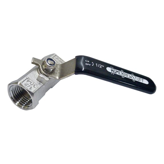 Homebrewstuff Compact Ball Valve For Homebrew Kettles