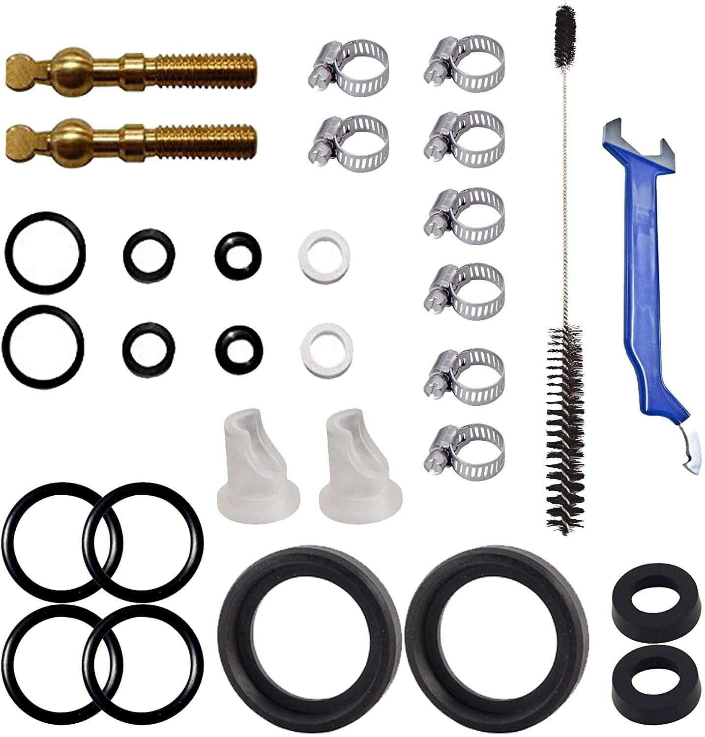 Homebrewstuff Full 2 Tap Kegerator Rebuild Kit