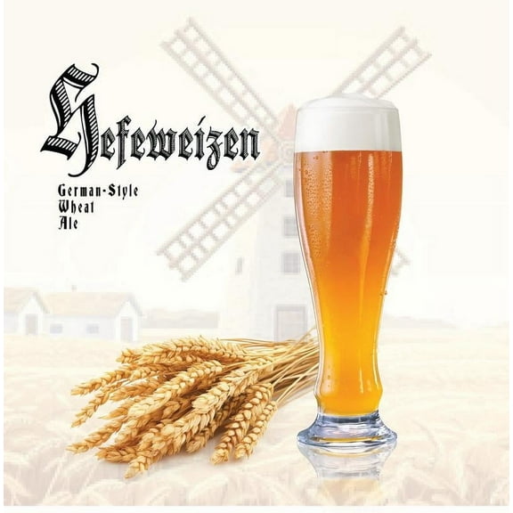 Homebrewstuff German Hefeweizen Beer Brewing Recipe Kit 5 Gallon Homebrew
