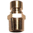 thumbnail image 1 of Homebrewstuff High-Flow Quick Disconnect 10mm Port Male Plug x 1/2" Male NPT Homebrew Beer, 1 of 2