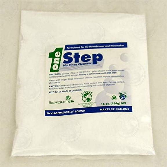 Homebrewstuff One Step 8 oz. Homebrew Cleaner and Sanitizer