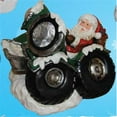thumbnail image 1 of Homebrite 61609 9.5 in. Polyresin Santa Driving Car with LED Light, 1 of 1