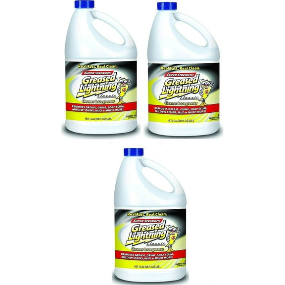 Homecare Labs Greased Lightning 204HDT All Purpose Cleaner/Degreaser 128 oz 3pack