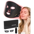 thumbnail image 1 of Homechoose 100 LED Red Light Therapy Face Mask, 4 Color Photon Skin Care for Wrinkles and Acne, Portable Cordless, Eye Protection, 1 of 9