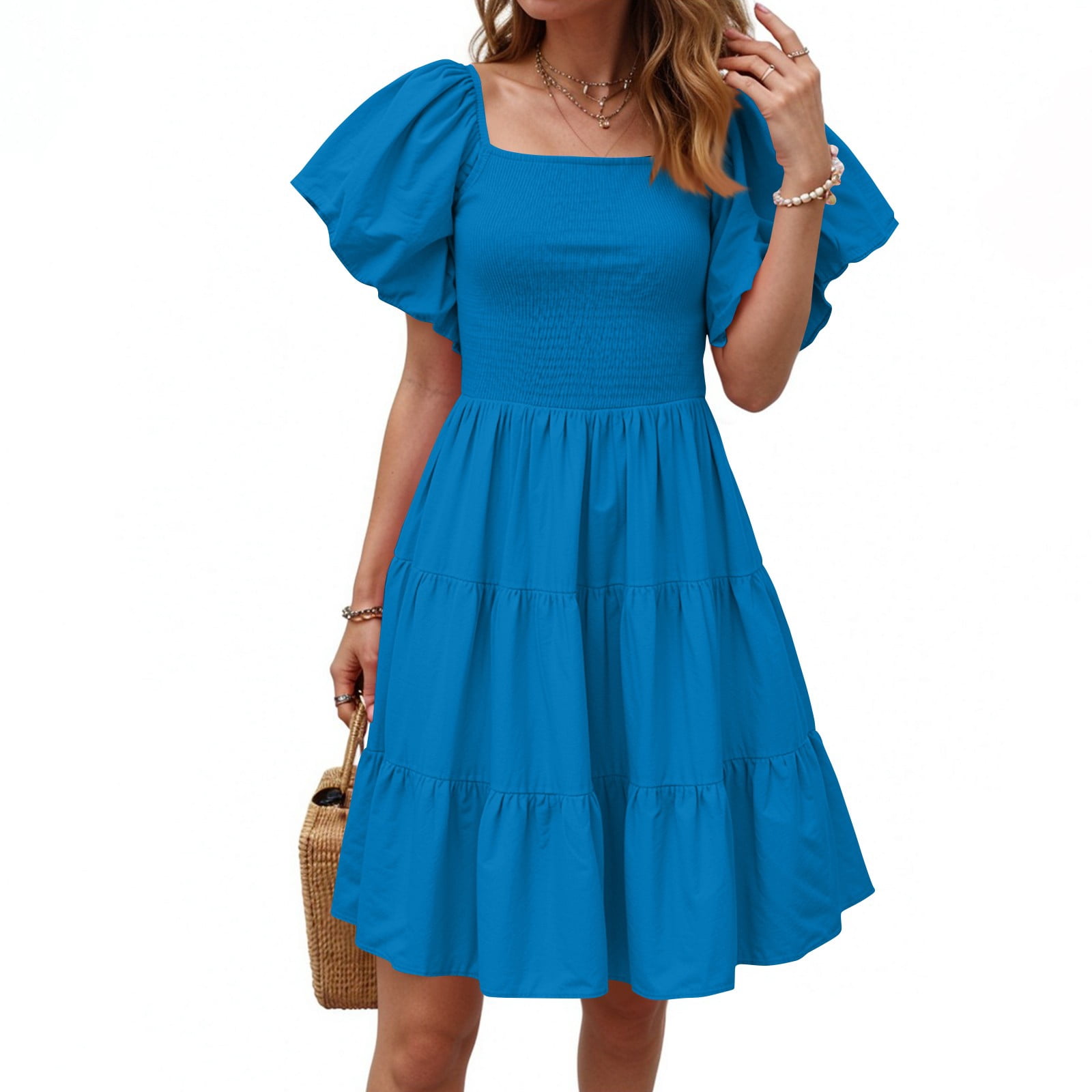 Homecoming Dress, Inclusive Sizing Flowy Beach Wedding Guest Dress ...