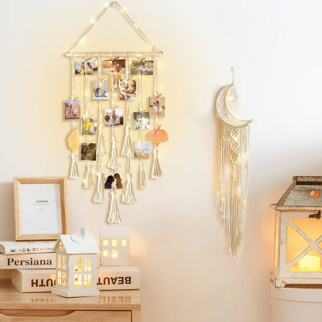 Homecor Gifts for Teenage Girls, Hanging Photo Display & Dream Catchers