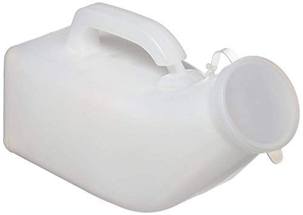 Homecraft 48193 Economy Male Urinal, Long Neck Incontinence Pee Bottle