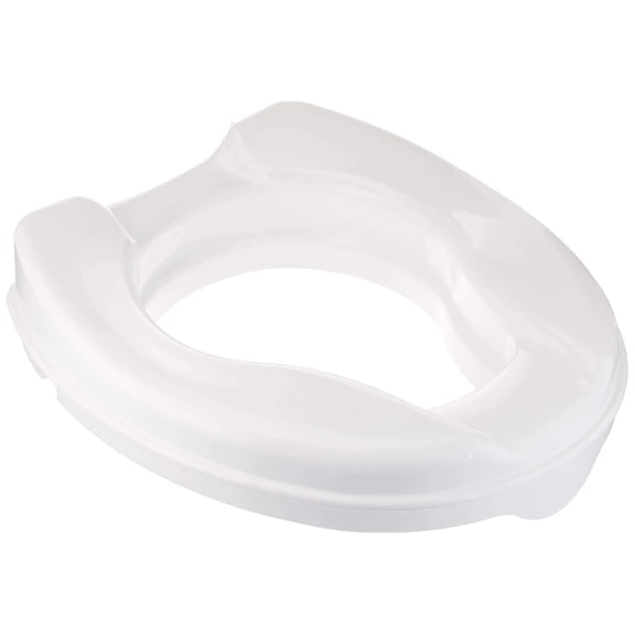 Homecraft Savanah Raised Toilet Seat, 2" High, 1 Pack