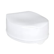 Homecraft Savanah Raised Toilet Seat with Lid, 6 High, 1 Pack