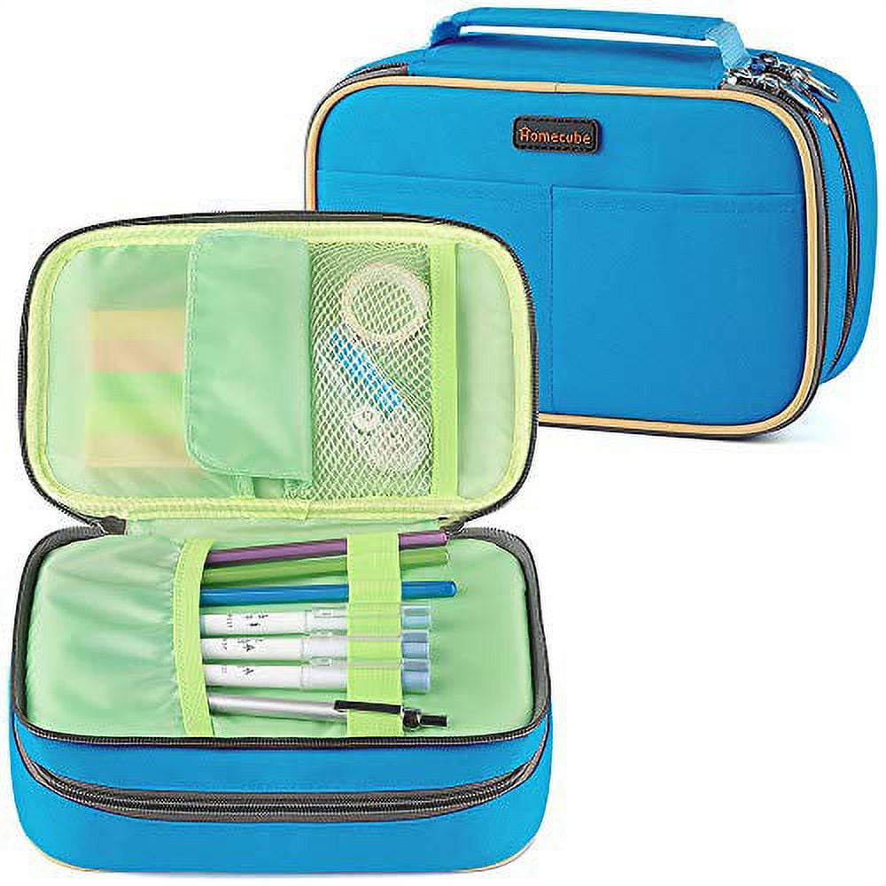 Unique Bargains Large Capacity Pencil Case, 2 Pack Pen Pouch Bag Stationery  Organizer - ShopStyle Home Office Accessories